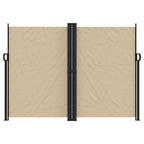 Vidaxl windscherm uittrekbaar 180x1200 cm beige