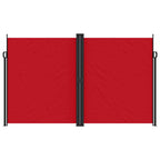 Vidaxl tuinscherm uittrekbaar 200x1200 cm rood