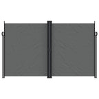 Vidaxl tuinscherm uittrekbaar 200x1200 cm antracietkleurig