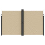 Vidaxl windscherm uittrekbaar 200x1200 cm beige