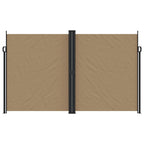 Vidaxl windscherm uittrekbaar 200x1200 cm taupe