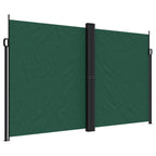 Vidaxl windscherm uittrekbaar 200x1200 cm donkergroen