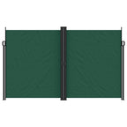Vidaxl windscherm uittrekbaar 200x1200 cm donkergroen