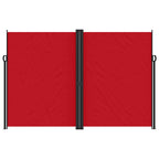 Vidaxl tuinscherm uittrekbaar 220x1200 cm rood