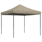 Vidaxl partytent inklapbaar pop-up 292x292x315 cm taupe
