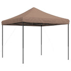 Vidaxl partytent inklapbaar pop-up 292x292x315 cm bruin