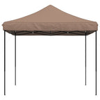Vidaxl partytent inklapbaar pop-up 292x292x315 cm bruin
