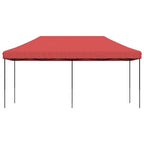 Vidaxl partytent inklapbaar pop-up 580x292x315 cm bordeauxrood