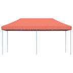 Vidaxl partytent inklapbaar pop-up 580x292x315 cm terracotta