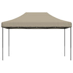 Vidaxl partytent inklapbaar pop-up 440x292x315 cm taupe