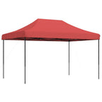 Vidaxl partytent inklapbaar pop-up 440x292x315 cm bordeauxrood