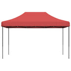 Vidaxl partytent inklapbaar pop-up 440x292x315 cm bordeauxrood