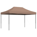 Vidaxl partytent inklapbaar pop-up 440x292x315 cm bruin