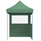 Vidaxl partytent inklapbaar pop-up met 2 zijwanden groen