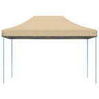 Vidaxl partytent inklapbaar pop-up 410x279x315 cm beige