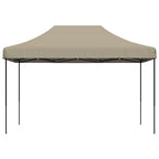 Vidaxl partytent inklapbaar pop-up 410x279x315 cm taupe