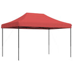 Vidaxl partytent inklapbaar pop-up 410x279x315 cm bordeauxrood