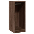 Vidaxl kledingkast 48x41x102 cm bewerkt hout bruin eikenkleurig
