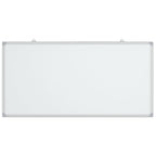 Vidaxl whiteboard magnetisch 100x50x1,7 cm aluminium