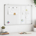 Vidaxl whiteboard magnetisch 100x60x1,7 cm aluminium