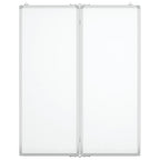 Vidaxl whiteboard magnetisch inklapbaar 80x100x1,7 cm aluminium