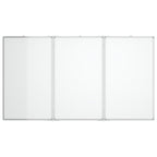 Vidaxl whiteboard magnetisch inklapbaar 150x100x1,7 cm aluminium