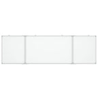 Vidaxl whiteboard magnetisch inklapbaar 160x60x1,7 cm aluminium