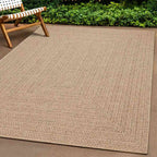 Vidaxl vloerkleed zizur binnen en buiten 80x250 cm jute look