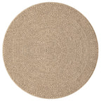 Vidaxl vloerkleed zizur binnen en buiten ø 200 cm jute look
