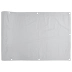Vidaxl balkonscherm 300x90 cm pvc grijs