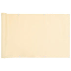 Vidaxl balkonscherm 800x90 cm pvc crèmekleurig