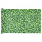 Vidaxl balkonscherm plantpatroon 600x90 cm pvc groen