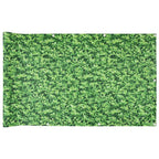 VidaXL Balkonscherm plantpatroon 800x90 cm PVC groen