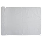 Vidaxl balkonscherm 1000x120 cm pvc grijs