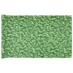 Vidaxl balkonscherm plantpatroon 700x120 cm pvc groen