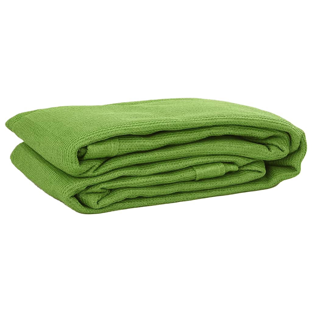 Vidaxl tenttapijt 200x200 cm hdpe lichtgroen