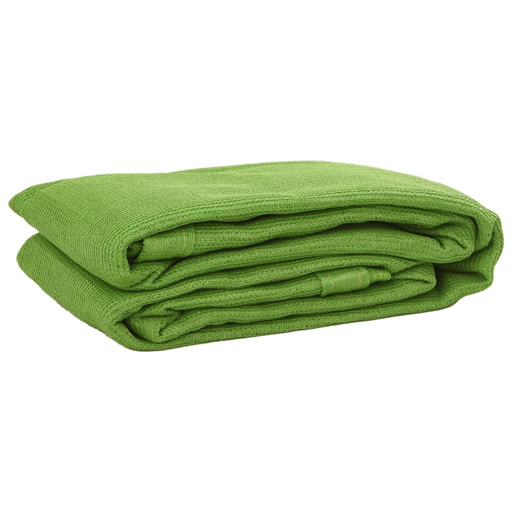 Vidaxl tenttapijt 250x250 cm hdpe lichtgroen
