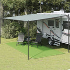 Vidaxl tenttapijt 250x600 cm hdpe lichtgroen