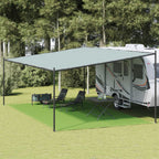 Vidaxl tenttapijt 400x700 cm hdpe lichtgroen