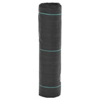 Vidaxl onkruidmembraan zwart 0,5x100 m pp