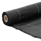 Vidaxl worteldoek 1x10 m polypropeen zwart