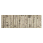 Vidaxl keukenmat wasbaar hekprint 60x180 cm fluweel