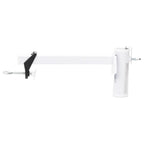 Vidaxl parasolklem voor balkon 38 mm staal wit