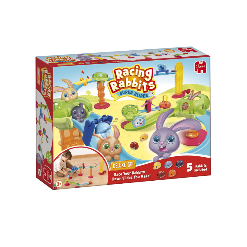 Jumbo racing rabbits deluxe set