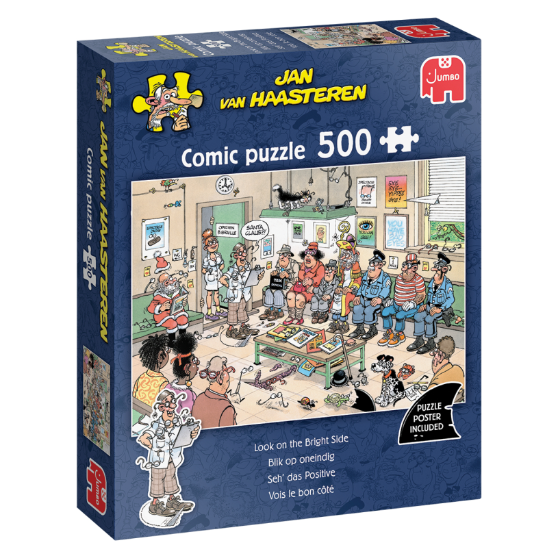 Jumbo puzzel 500 st. jvh blik op oneindig
