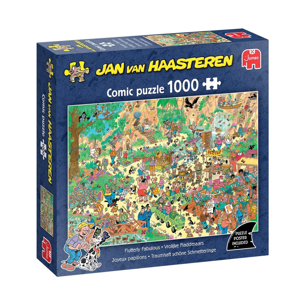 Jumbo jvh puzzel vrolijke fladderaars 1000pcs