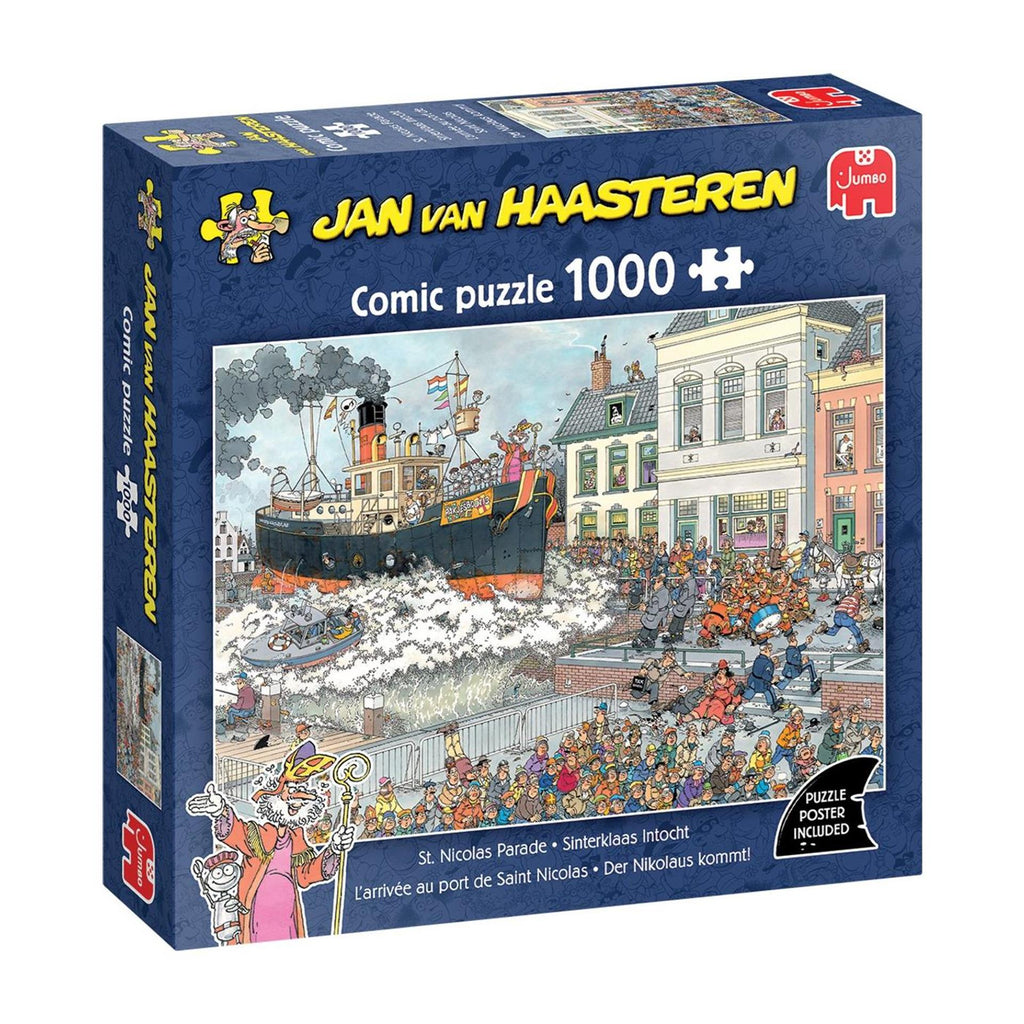 Jumbo jan van haasteren puzzel sinterklaas intocht 1000 stukjes