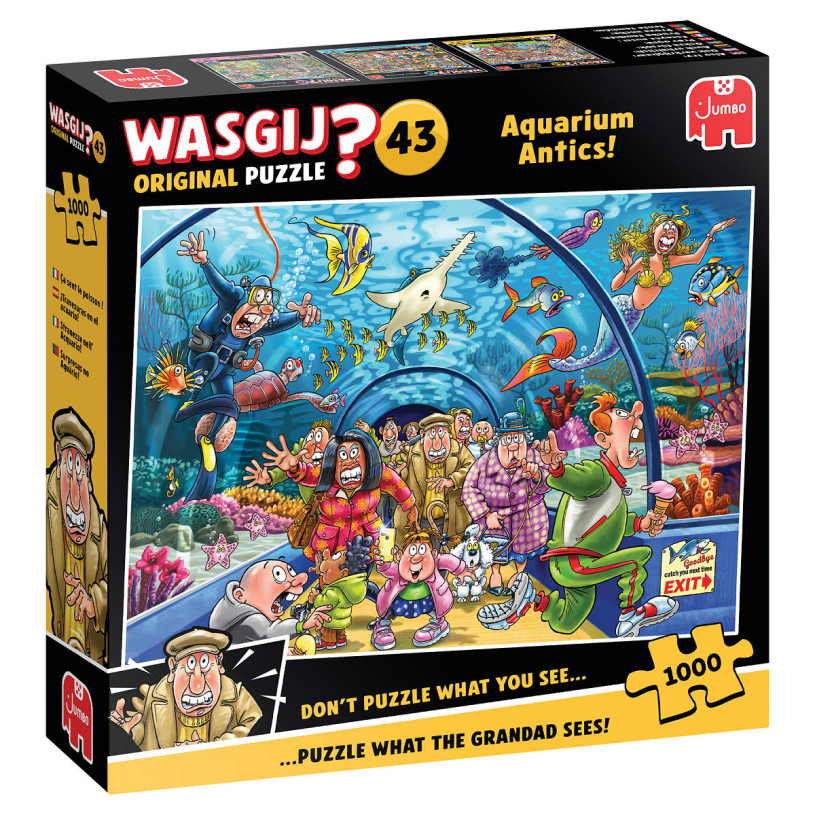 Jumbo wasgij orignal 43 legpuzzel - niet in de haak, 1000st.