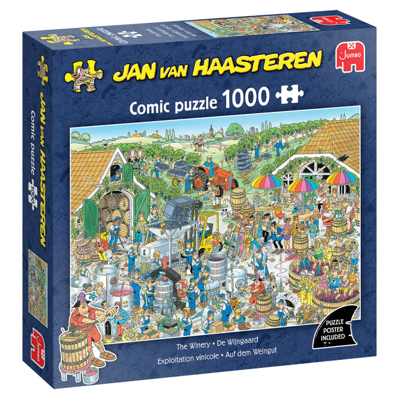 Jumbo puzzel 1000 st. jvh de wijnmakerij