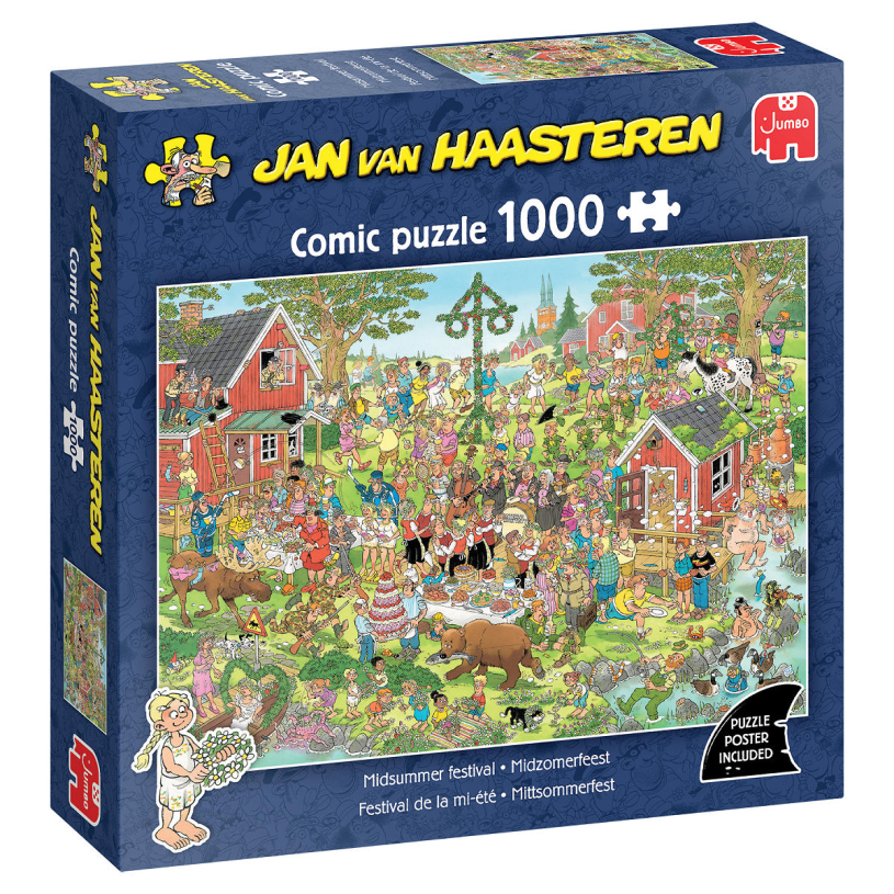 Jumbo puzzel 1000 st. jvh midzomerfeest
